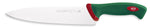 Couteau de boucher professionnel SANELLI Premana lame 33cm manche vert