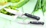 Couteau Santoku Sabatier International Pluton alvéolé 18cm manche 3 rivets