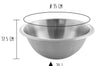 Cul de poule professionnel Matfer 100% acier inox - Diamètre 35cm