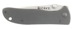 Couteau pliant CRKT DRIFTER 6450S manche inox 9,3cm