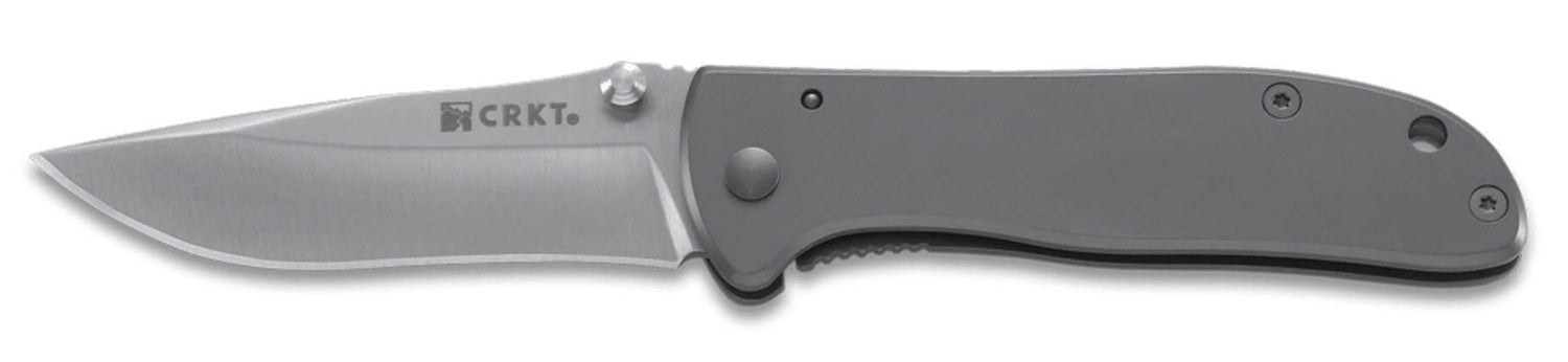 Couteau pliant CRKT DRIFTER 6450S manche inox 9,3cm