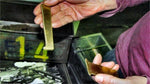 Couteau pliant OTTER Mercator lame acier carbone manche métal noir 11cm