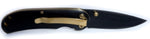 Couteau pliant Puma Tec 302411 manche alu doré/noir 11cm