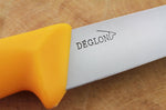 Couteau à saigner professionnel Déglon Profil lame 14cm - manche jaune