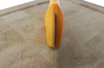 Couteau de boucher professionnel Déglon Profil lame 35cm - manche jaune