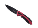 Couteau pliant Herbertz 576812 manche alu rouge/noir 12cm