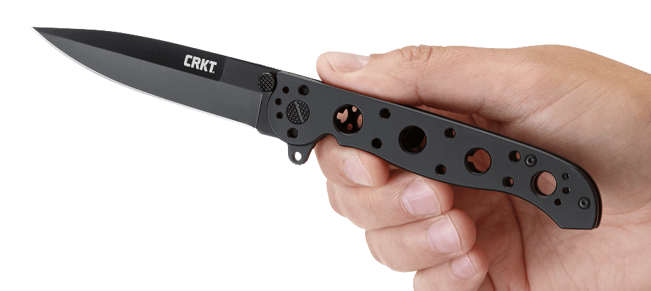 Couteau pliant CRKT M16-03KS noir manche à trous 11,8cm