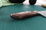 Couteau nakiri japonais artisanal Masutani 16.5cm martelé