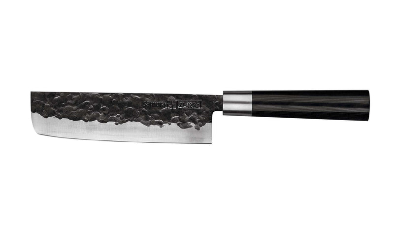 Couteau nakiri Samura Blacksmith martelé 17cm