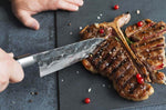 Couteau santoku Samura Blacksmith martelé 18cm