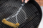 Brosse triangle pour barbecue Gefu BBQ en laiton