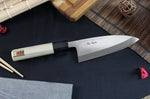 Couteau deba japonais artisanal Kagekiyo Utage White Steel 2 15cm