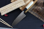 Couteau deba japonais artisanal Kagekiyo Utage White Steel 2 15cm
