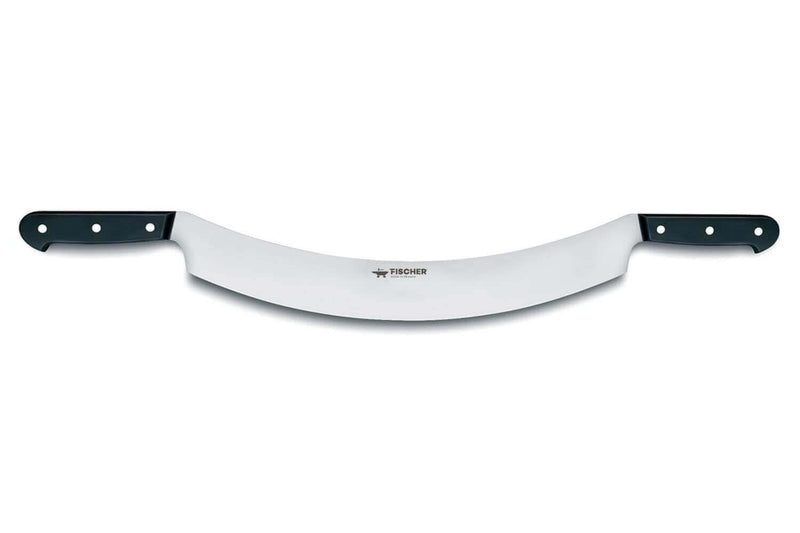 Couteau à fromage professionnel Fischer 2 manches lame courbée 35cm - Noir