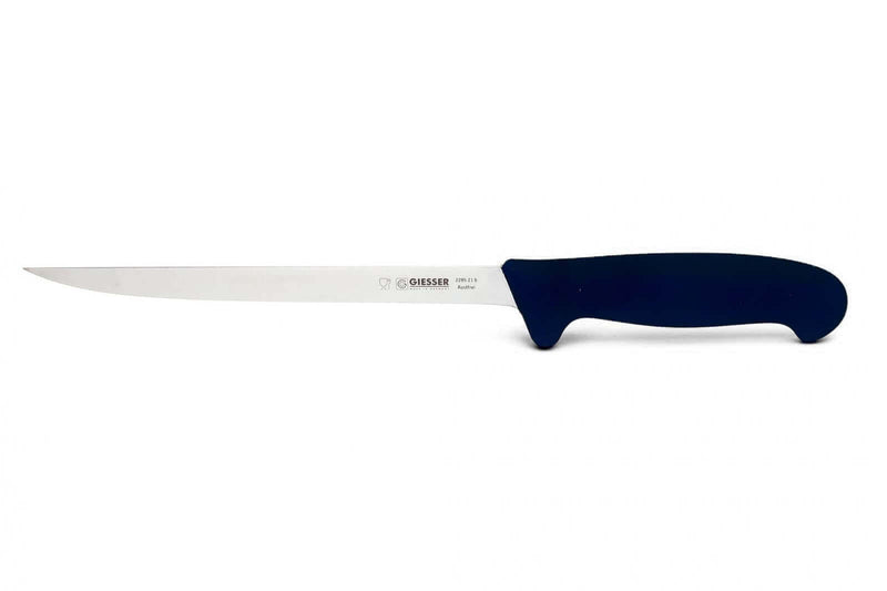 Couteau filet de sole pro Giesser lame 21cm 2285 - Noir