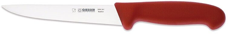 Couteau à saigner pro Giesser lame 16cm 3005 - Rouge