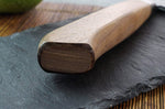 Couteau de chef japonais artisanal Wusaki Nogami BS2 21cm manche en noyer