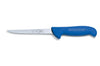 Couteau à désosser Dick Ergogrip lame étroite flexible manche bleu - 15 cm