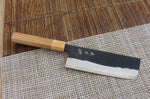 Couteau nakiri japonais artisanal Yoshimi Kato AS Brut 16,5cm