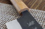 Couteau nakiri japonais artisanal Yoshimi Kato AS Brut 16,5cm