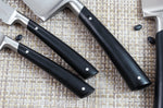 Mallette cuisinier Sabatier Edonist 6 couteaux fabrication française + 1 fourchette + 1 fusil