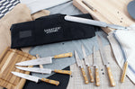 Mallette cuisinier Sabatier Provençao 7 couteaux fabrication française + 1 fusil