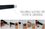 Couteau santoku De Buyer FK2 17cm équilibrage ajustable inédit