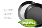 Poêle antiadhérente Cristel Mutine Amovible Exceliss en inox