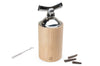 Moulin à poivre long manuel Peugeot Isen en bois et inox 16cm