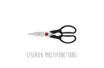 Bloc couteaux bambou 6 pièces Zwilling Professionnal S lames forgées