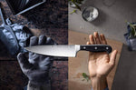 Bloc en chêne WMF Spitzenklasse Plus 5 couteaux de cuisine rivetés