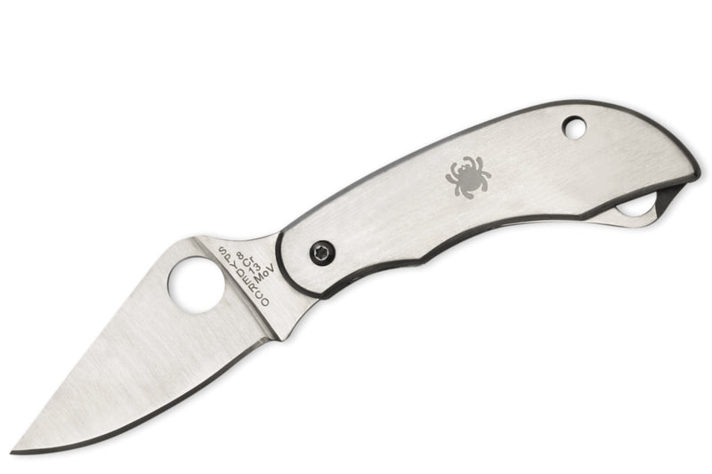 Couteau pliant Spyderco Clipitool C176PS manche en acier 6,5cm + scie