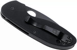 Couteau pliant Spyderco Efficient C216GPBBK manche en G10 lame noire 10,4cm