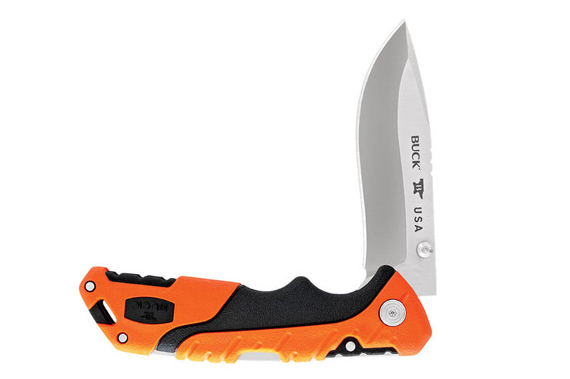 Couteau pliant BUCK PURSUIT PRO LARGE 0659ORS manche nylon / fibres de verre 12,7cm + Étui