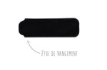 Couteau pliant K2.11M manche sandalwood et acier décor rosaces 11,5cm