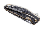 Couteau pliant CIVIVI Statera C901A manche en G10/fibre de carbone marron et noir 11,7cm