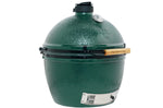 Pack Big Green Egg XLarge barbecue + table eucalyptus + convEGGtor + berceau de table + 4 roulettes