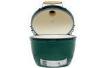 Pack Big Green Egg XLarge barbecue + table eucalyptus + convEGGtor + berceau de table + 4 roulettes