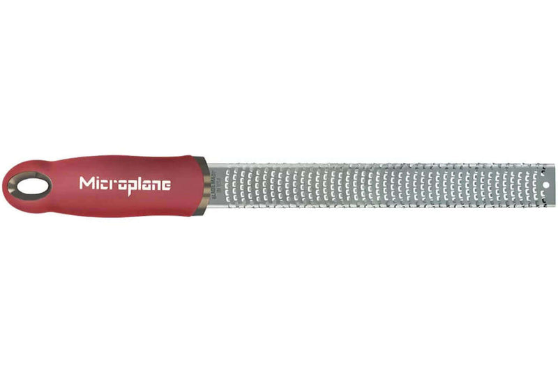 Râpe-zesteur Microplane Premium Classic Rouge Grenade - 20,3cm