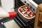 Tapis à pizza Lékué 30x40cm en silicone Platinum marron