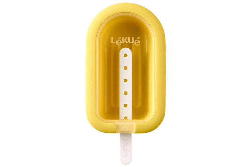 Moule à glace Lékué Esquimau empilable - 4 couleurs au choix - Jaune