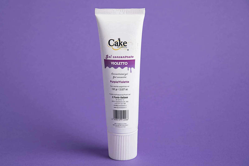 Colorant alimentaire tube gel violet 100g
