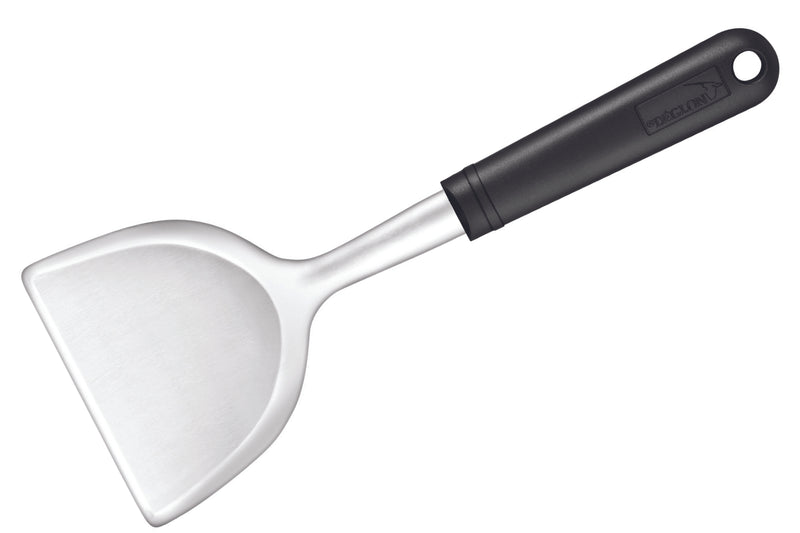 Pelle plancha en acier inox Déglon avec manche ABS 26 x 10 cm