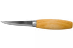 Couteau à sculpter Mora 106 106.1630 lame carbone laminé 8,2cm manche bouleau + étui