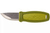 Couteau de poche Mora Eldris 12651 lame inox 5,9cm manche caoutchouc vert + étui