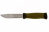 Couteau Mora 2000 10629 lame inox 10,9cm manche caoutchouc vert + étui