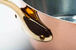 Sauteuse évasée 24cm en cuivre Mauviel M'Héritage 200B tous feux sauf induction