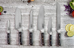 Couteau de chef Fukito Ebène X50 21cm