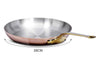 Poêle à frire en cuivre Mauviel M'Héritage 200B tous feux sauf induction - 26cm