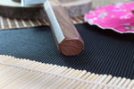 Couteau nakiri japonais Tsunehisa SLD Damas bois de rose 16,5cm